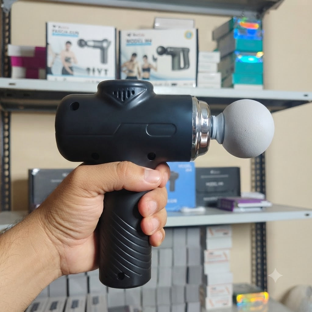Professional 9-in-1 Muscle Massager | 7 Interchangeable Heads | 6-Speed Full Body Pain Relief