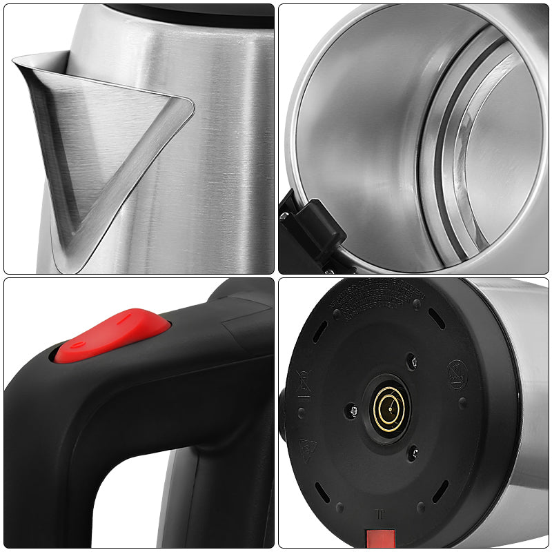 Electric Kettle 2.0L 1500W | Stainless Steel Body | Automatic Fast Heating Water Boiler | Premium Tea & Coffee Kettle for Daily Kitchen Use