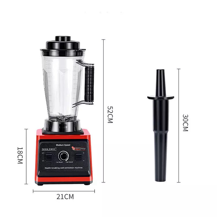 Silver Crest Multifunction 2L Heavy Duty Blender & Grinder 2-in-1 | 2L Unbreakable Jar |