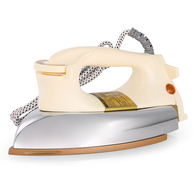 Panasonic Heavy Iron 1000W Weight Pressing Dry Iron with Non-Stick Soleplate | Wrinkle-Free Ironing for Home Use