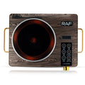 RAF 2000W Electric Infrared Cooker – Touch Control Induction Stove with Radiant Heating | Fast Cooking Hot Plate for Home Kitchen