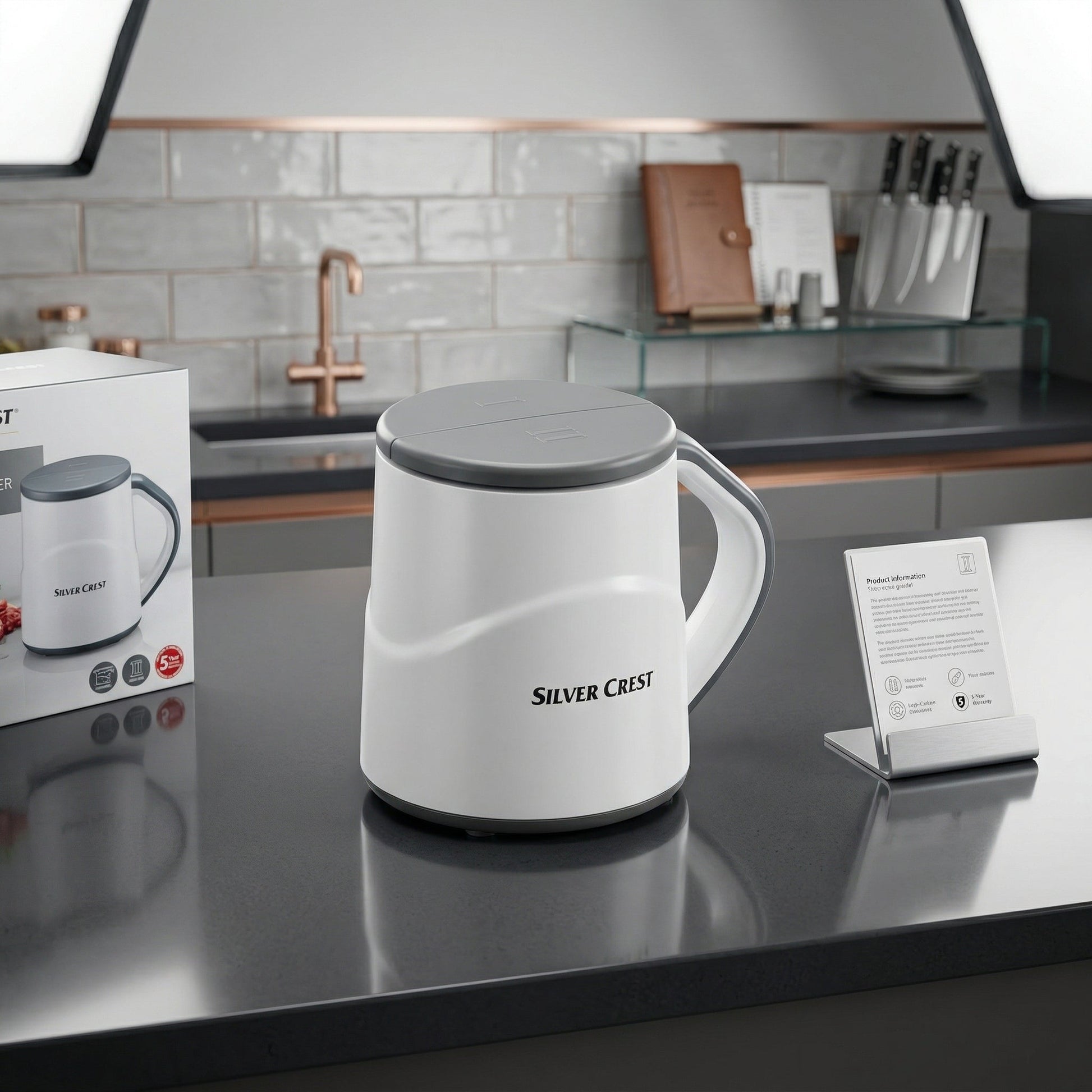 Silver Crest 3L Heavy-Duty Electric Chopper & Meat Grinder – 1000W Copper Motor Food Processor