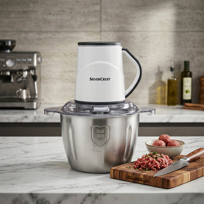 Silver Crest 3L Heavy-Duty Electric Chopper & Meat Grinder – 1000W Copper Motor Food Processor